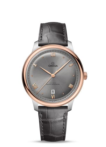 Omega De Ville Master Chronometer Stainless Steel - Sedna Gold / Grey